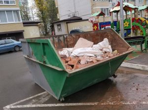 Контейнер для вывоза строительного мусора в Минске